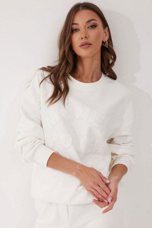 Костюм LYUSHe 4054 молоко