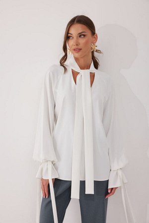 Блуза LYUSHe 4039 молоко