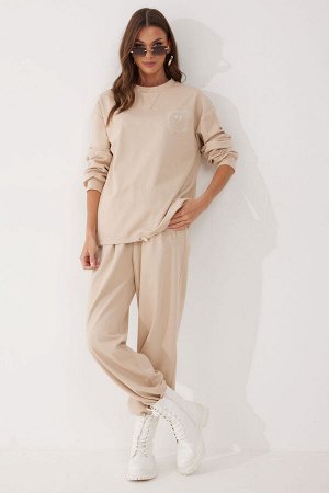 Костюм LYUSHe 4046 бежевый