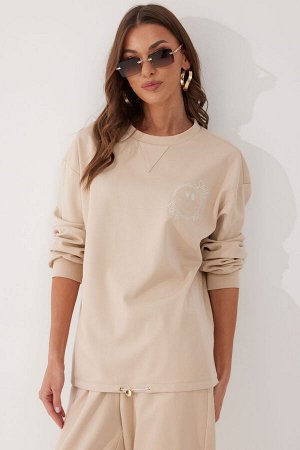 Костюм LYUSHe 4046 бежевый