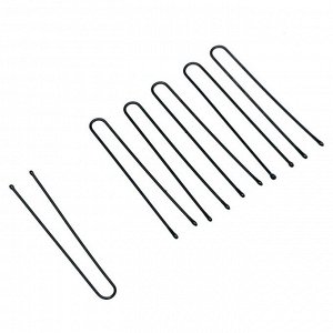 Шпильки Dewal серебристые, прямые 60 мм, 60 шт/уп, на блистере