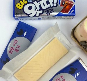 Lotte Big Bubble Gum Cola 23g - Жевательная резинка Лотте со вкусом колы