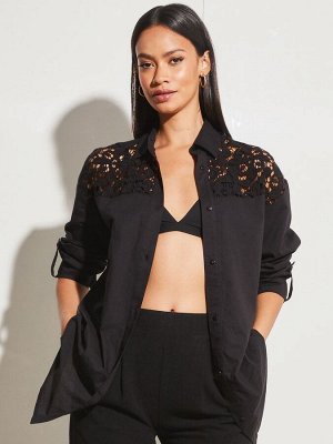 Пляжная рубашка Lipsy Broderie Trim