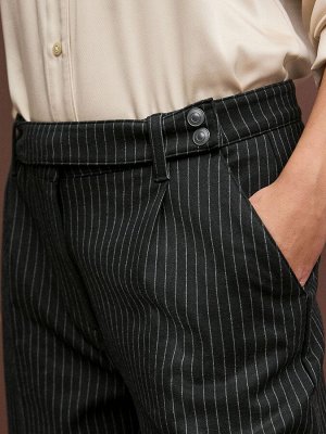 Черные брюки Ponte Barrel Leg