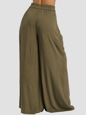 Брюки South Beach Crinkle Visose Wide Leg