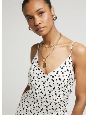Платье-комбинация River Island с асимметричным подолом