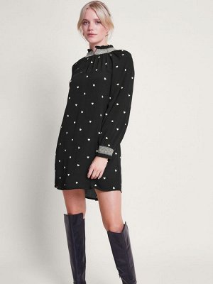 Платье Hadria с вышитым сердцем Monsoon