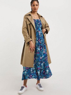 Платье-макси JD Williams Blue Floral Empire Smock