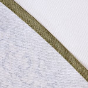 Круглая скатерть "Охота" 150 см, 100% хлопок, зеленая, твил с пропиткой, 1 шт.