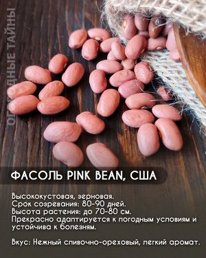 Фасоль Pink Bean, США
