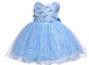 Платье Детское платье. Материал: Полиэфирное волокно (полиэстер). Размер: (возраст) 80см (0-12месяцев), 90см (1-2года), 100см (2-3года), 110см (3-4года),120см (4-5лет).