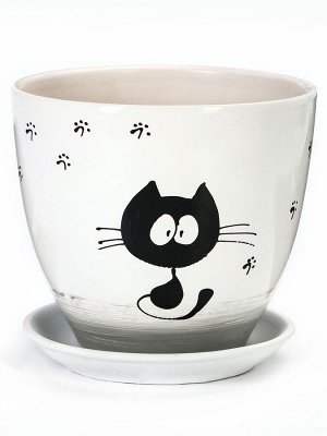 Горшок цветочный Кот 5 л