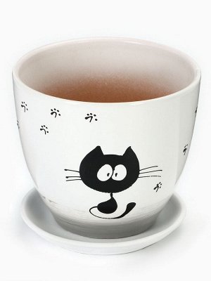 Горшок цветочный Кот 5 л