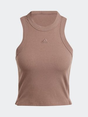 Коричневый - жилет adidas Long Rib
