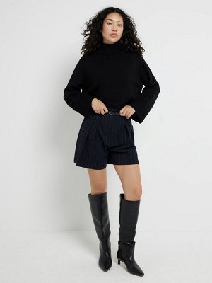 Черный - Джемпер River Island с высоким воротом