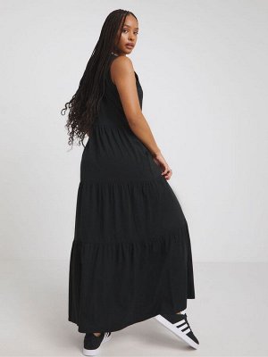 Платье макси Simply Be Tiered из 100% хлопка