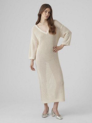 Пляжное платье крючком с длинными рукавами VERO MODA