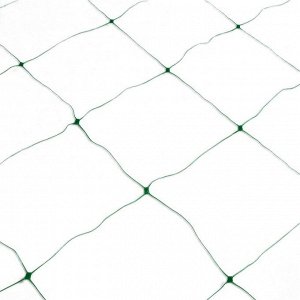 Сетка садовая для огурцов, шпалерная, 10x2 м, ячейка 15x15 см, Greengo
