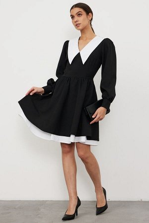 Платье Катерина (черное) П12784М