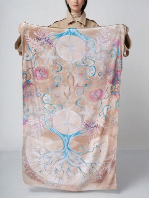 Палантин женский KSH16-1457-2
