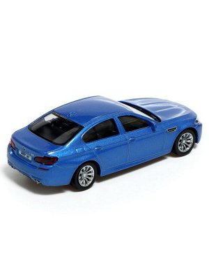 Машина металлическая BMW M5, 1:43, цвет синий