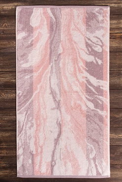 Полотенце махровое Agata di colore (розовый) 70х130