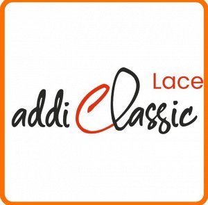 Спицы круговые с удлиненным кончиком addiClassic Lace №3,5 длина лески 80 см
