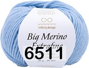 Пряжа Infinity Big Merino Extrafine