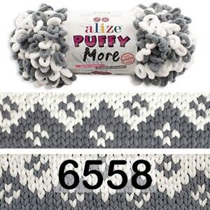 Пряжа Alize Puffy More