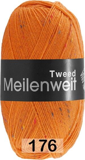 Пряжа Lana Grossa Meilenweit Tweed