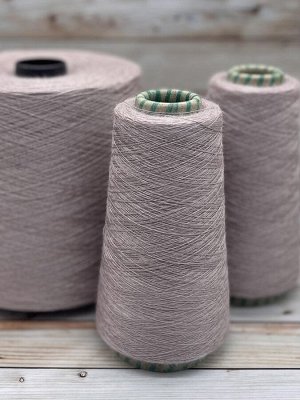 Пряжа для вязания 100 гр, Lidiya golt 50% шерсть австралийского мериноса 50% вискоза 1600м/100гр Какао меланж