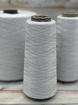 Пряжа для вязания 100 гр, Softness 47% хлопок 53% вискоза 1600м/100гр Перламутр