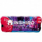 Бумага туалетная &quot;INSHIRO&quot; City 3-х сл. 10 шт. 38,5 метров с точечным тиснением