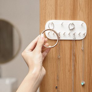 Крючки самоклеящиеся для украшений и бижутерии настенные