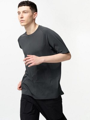 UNIQLO - мужская футболка с функцией Dry EX - 08 DARKGRAY