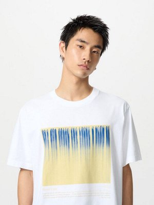 UNIQLO UT - UNIQLO UT - хлопковая футболка с дизайном галереи "Tate" - 00 WHITE