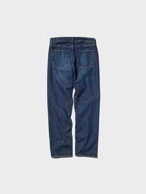 UNIQLO - базовые джинсы прямого кроя - 63 BLUE