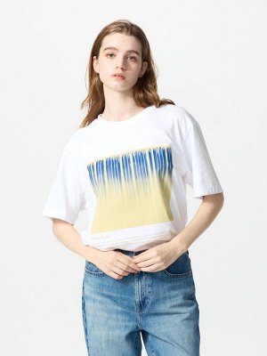 UNIQLO UT - UNIQLO UT - хлопковая футболка с дизайном галереи "Tate" - 00 WHITE