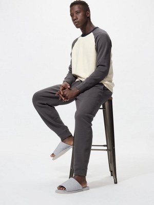 UNIQLO - вафельные домашние тапочки - 69 NAVY