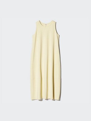 UNIQLO - свободное платье-баллон из джерси - 09 BLACK