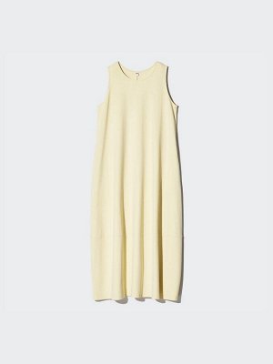 UNIQLO - свободное платье-баллон из джерси - 09 BLACK