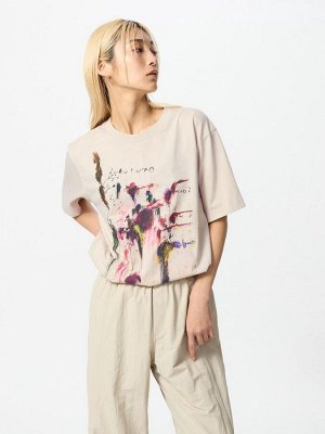 UNIQLO UT - хлопковая футболка с дизайном галереи "Tate" - 30 NATURAL