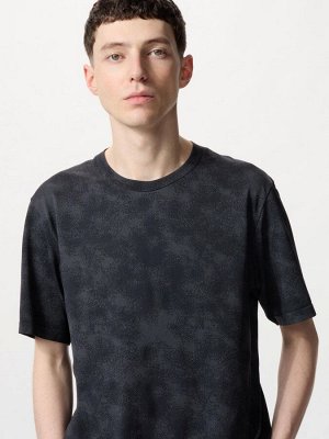 UNIQLO - футболка унисекс с функцией Dry EX - 09 BLACK