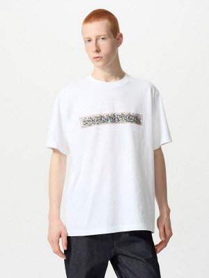 UNIQLO UT - хлопковая футболка с дизайном галереи "Tate" - 00 WHITE
