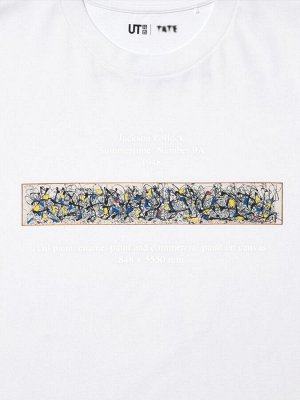 UNIQLO UT - хлопковая футболка с дизайном галереи "Tate" - 00 WHITE