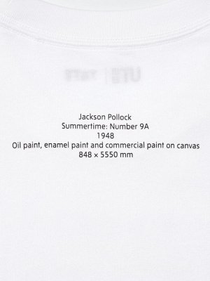 UNIQLO UT - хлопковая футболка с дизайном галереи "Tate" - 00 WHITE
