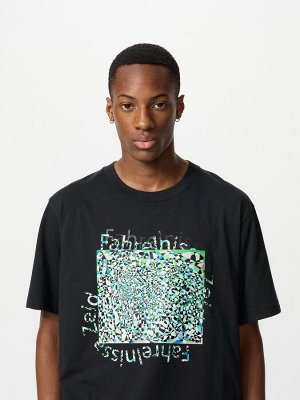 UNIQLO UT - хлопковая футболка с дизайном галереи "Tate" - 09 BLACK