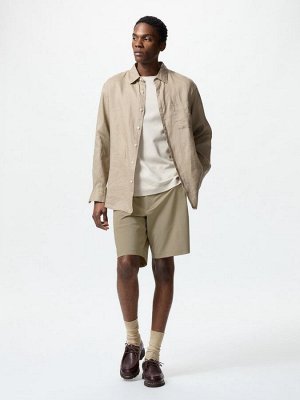 UNIQLO - ультраэластичные шорты унисекс - 32 BEIGE
