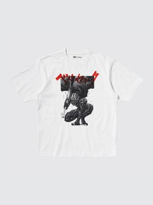 UNIQLO UT Manga curation Berserk - хлопковая футболка с графическим рисунком