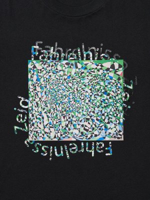 UNIQLO UT - хлопковая футболка с дизайном галереи "Tate" - 09 BLACK
